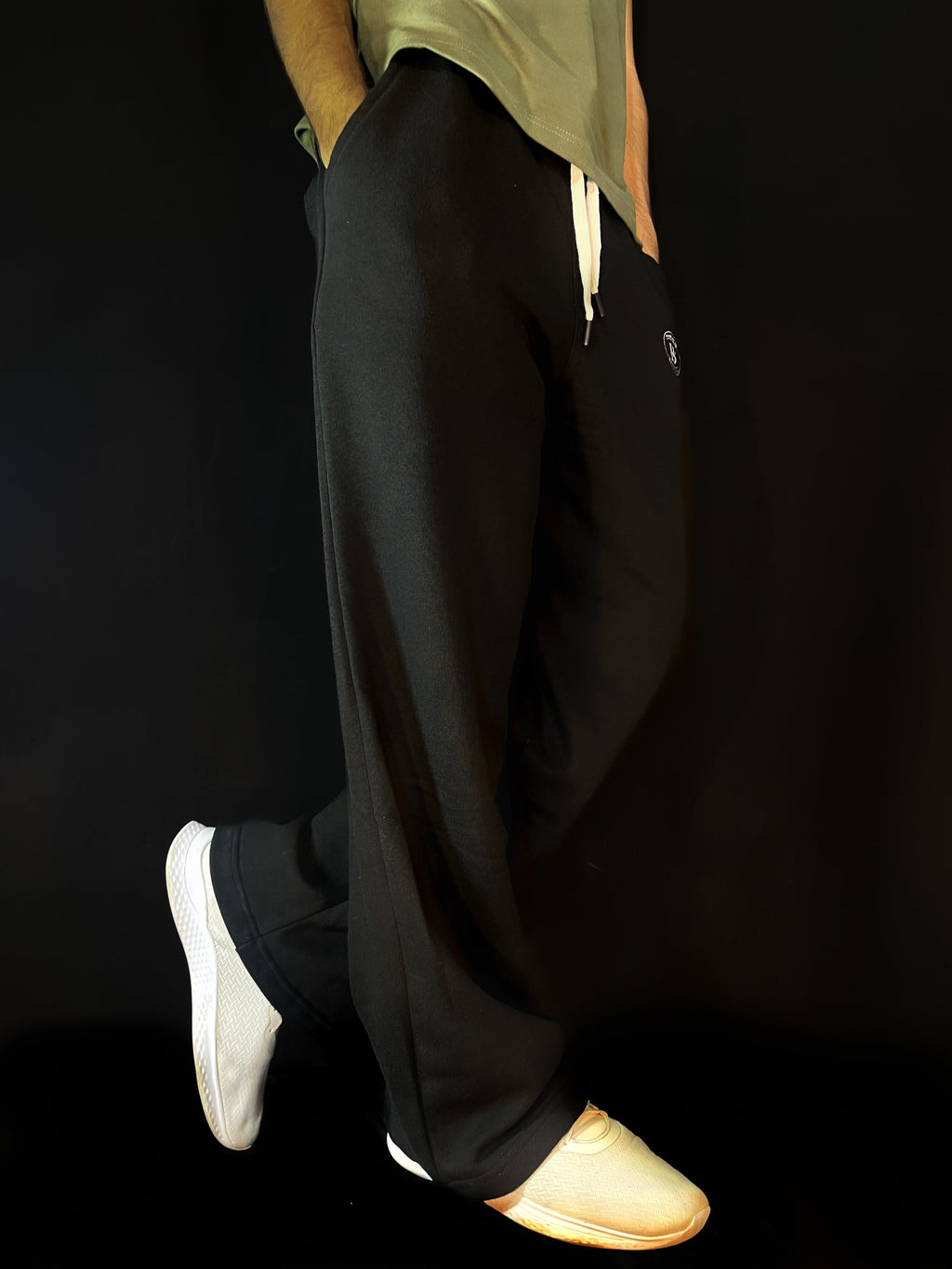 Baggy trouser black