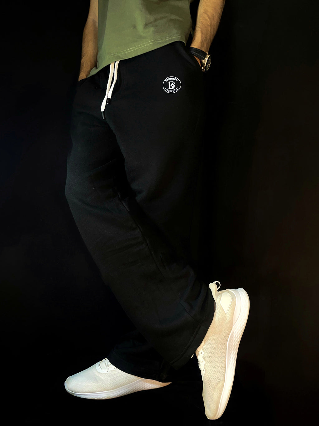 Baggy trouser black