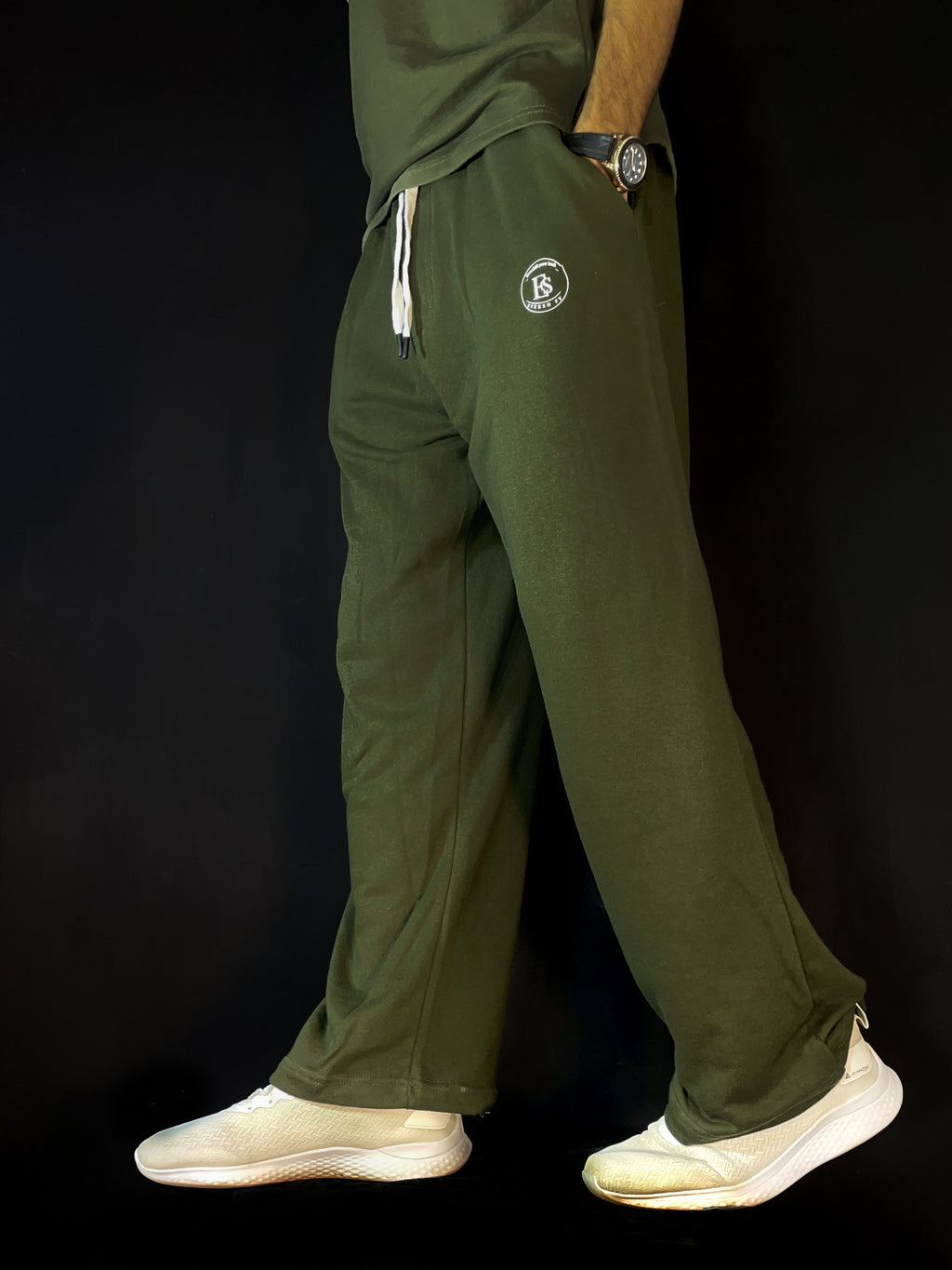 Baggy trouser Olive
