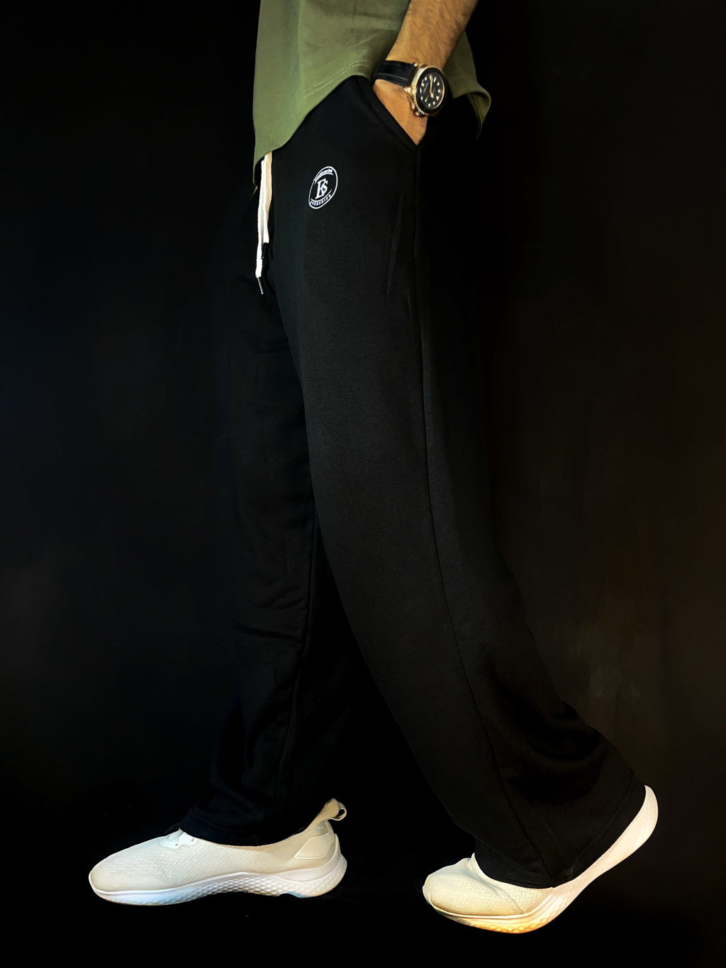 Baggy trouser black