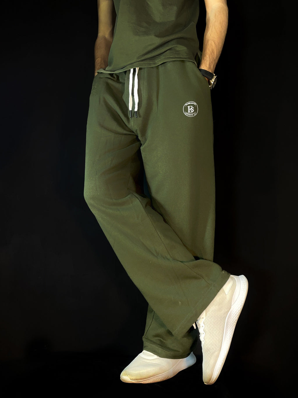 Baggy trouser Olive